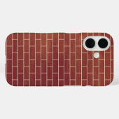 Brick Wall iPhone Case (Achterkant (horizontaal))