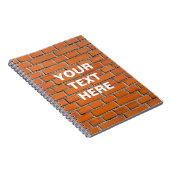 Brick Wall Notitieboek (Rechterzijde)