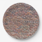 Brick Wall Papieren Bordje (Voorkant)