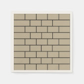 Brick Wall Party Servet (Voorkant)