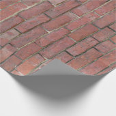 Brick Wall Pattern Cadeaupapier (Hoek)