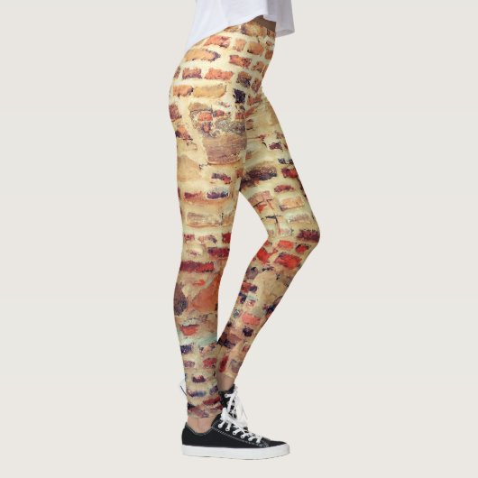 Brick Wall Pattern Leggings (Rechts)
