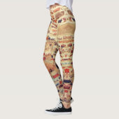 Brick Wall Pattern Leggings (Links)