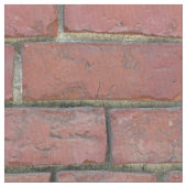 Brick Wall Pattern Stof (Close Up)