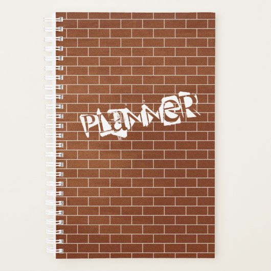 Brick Wall Planner (Voorkant)