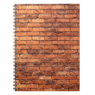 Brick wall red structure masonry notitieboek