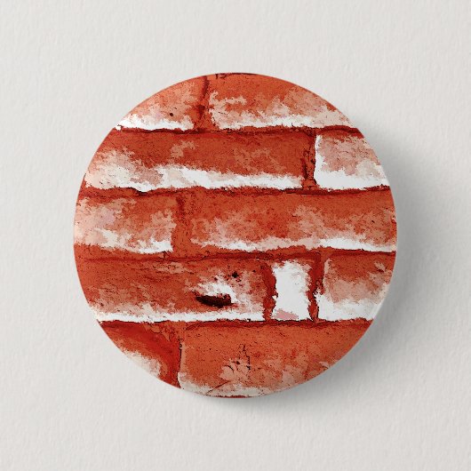 BRICK WALL RONDE BUTTON 5,7 CM (Voorkant)