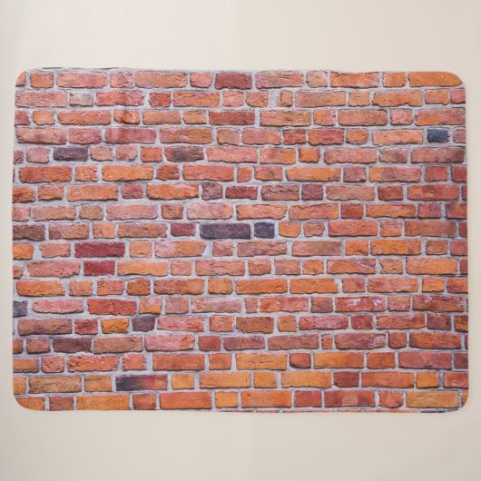 BRICK WALL SHERPA DEKEN (Voorkant (horizontaal))