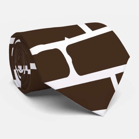 Brick Wall Stropdas (Opgerold)