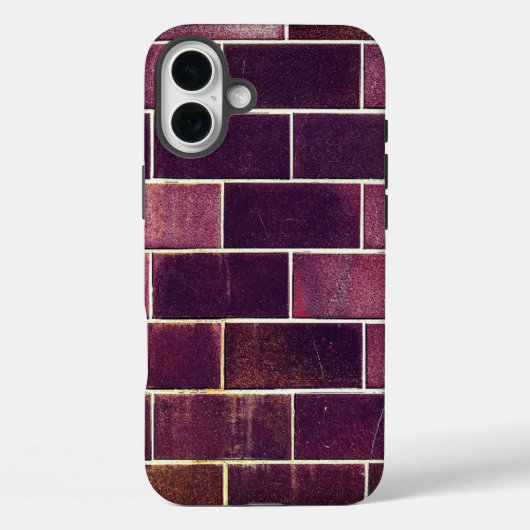 Brick Wall Telefoon Case (Achterkant)