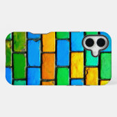 Brick Wall Telefoon Case iPhone Hoesje (Achterkant horizontaal)