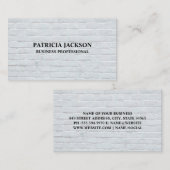 Brick Wall Visitekaartje (Voorkant / Achterkant)