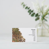 Brick Wall Visitekaartje (Staand voorkant)