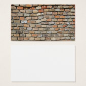  Brick Wall Visitekaartjes (Voorkant /achterkant)