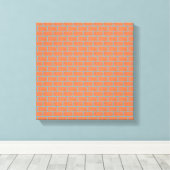 Brick Wall Wrapped Canvas 12" x 12", 1,5", Single Afdruk (Insitu (Houten vloer))