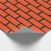 Brick Wall Wrapping Paper Cadeaupapier (Hoek)
