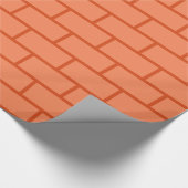 Brick Wall Wrapping Paper Cadeaupapier (Hoek)