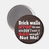 Brick Walls. Belemmeringen. Bepaling Magneet (Voorkant / Achterkant)