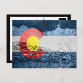 brick wand briefkaart (Voorkant / Achterkant)