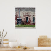 Brick Warehouse Poster (Keuken)