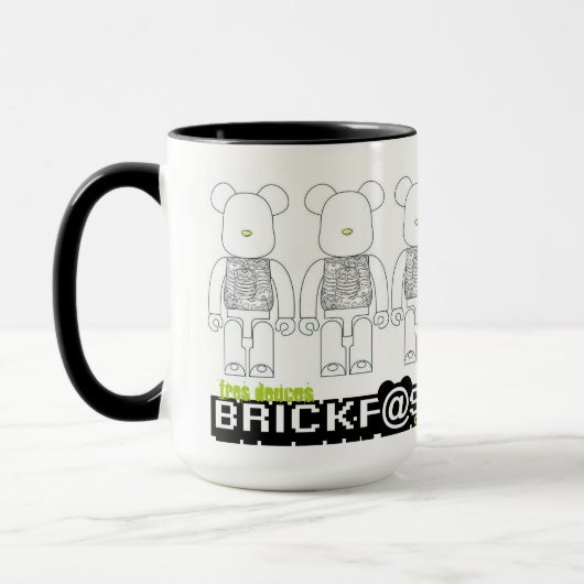 Brickf@st Club Kleine Stapel Pannenkoeken Mok (Links)