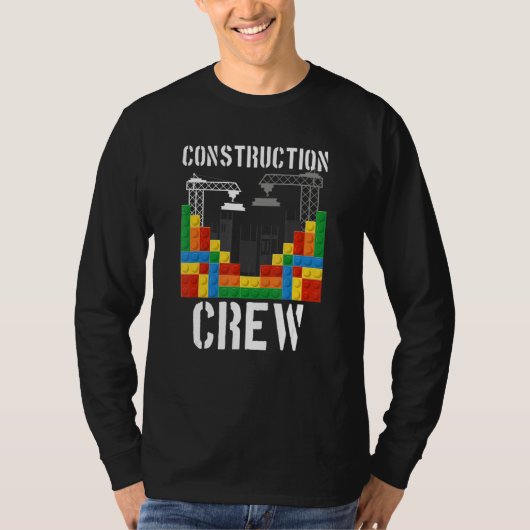 Bricklayer Buildi Bstruction Creative Master Build T-shirt (Voorkant)
