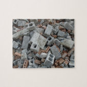Bricks & Blocks Sloop puin Puzzel (Horizontaal)