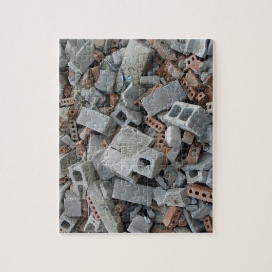 Bricks & Blocks Sloop puin Puzzel (Verticaal)