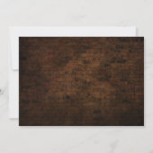 Bricks en Edison Lights Bewaar de datum w / Detail Save The Date (Achterkant)