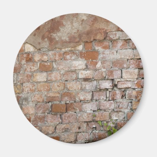 Bricks oude muur magneet (Voorkant)
