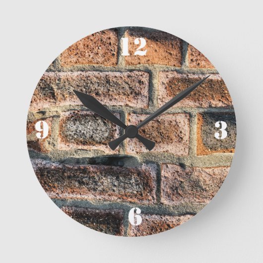 BRICKS RONDE KLOK (Voorkant)