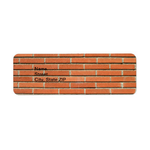 Bricks Wall Etiket