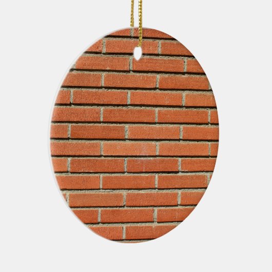 Bricks Wall Keramisch Ornament (Rechts)