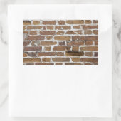 BRICKS WALL RECHTHOEKIGE STICKER (Tas)