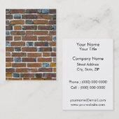 BRICKS WALL VISITEKAARTJE (Voorkant / Achterkant)