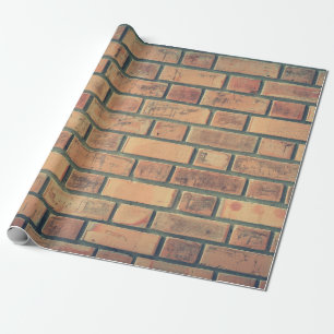 Bricks wand stenen muur muur muur muur stenen muur cadeaupapier