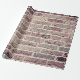 Bricks wandstenen constructie cadeaupapier