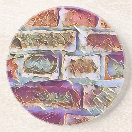 BRICKS ZANDSTEEN ONDERZETTER (Voorkant)