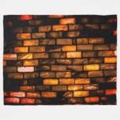 Brickwall Fleece Deken (Voorkant (Horizontaal))