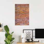 Brickwall Poster (Thuiskantoor)