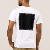 Brickwall Splatter T-shirt, aangepaste bestelling T-shirt (Achterkant)