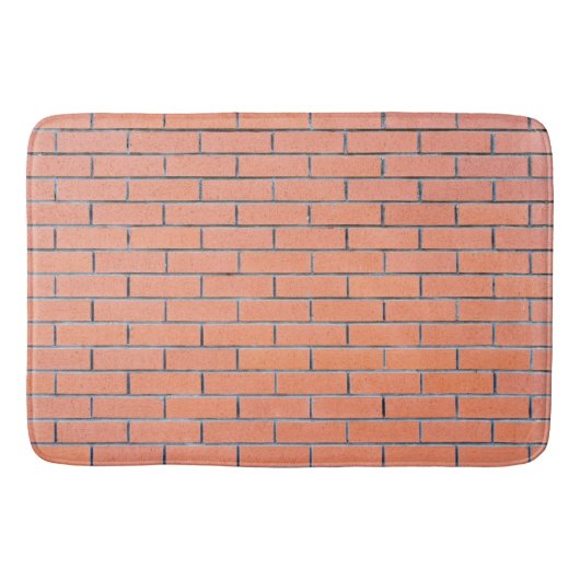 Brickwandpatroon Badmat (Voorkant)