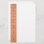 Brickwandpatroon Briefpapier (Voorkant / Achterkant)