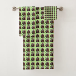Brickwork Burrow : Une toile verte de Wombat,