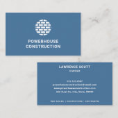 Brickwork Logo marine bouwonderneming Visitekaartje (Voorkant / Achterkant)