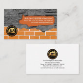 Brickwork Masonry Plastering Works Home Renovation Visitekaartje (Voorkant / Achterkant)