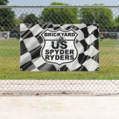 Brickyard Chapter - Banner Finish Flag Logo (Insitu)