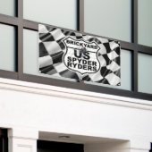 Brickyard Chapter - Banner Finish Flag Logo (Buitenkant Gebouw)