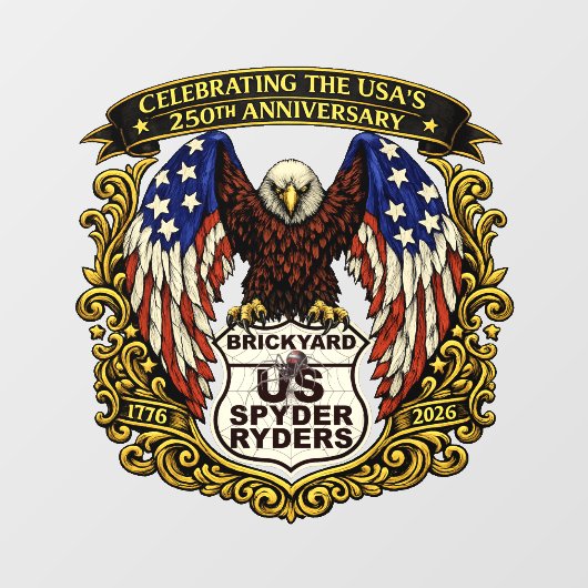 Brickyard Chapter - Decal USA250 (Vel)