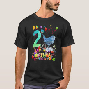 Brid Kinder 2 jaar oud Brid Birthday Girl Cute Bri T-shirt
